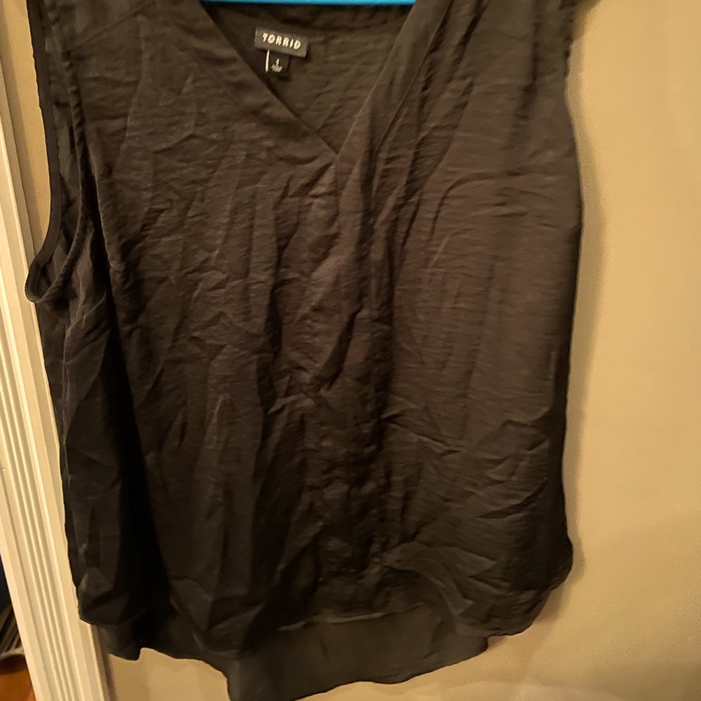 Classic Black Blouse
